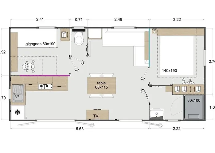 Parque de Campismo Le Clos De 3*